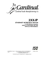 Cardinal 2XX-IP Installation Manual предпросмотр