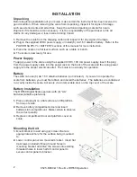 Preview for 4 page of Cardinal Detecto DR550 Owner'S Manual