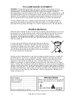 Preview for 4 page of Cardinal Detecto MB150 User Manual