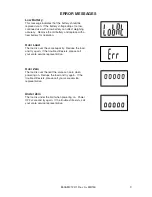 Preview for 13 page of Cardinal Detecto MB150 User Manual