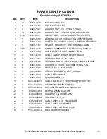 Preview for 39 page of Cardinal Satellite Series Technical And Operating Manual