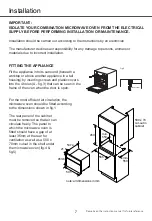 Preview for 7 page of Cardini MW6200 Instruction Manual