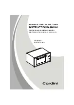 Предварительный просмотр 1 страницы Cardini OV9150 Instruction Manual