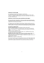 Preview for 4 page of Cardini WD6299 Instruction Manual