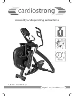 CARDIO STRONG EX90 PLUS Assembly And Operating Instructions Manual preview