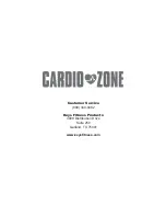 Предварительный просмотр 31 страницы Cardio Zone CZ-SG65 Owner'S Manual