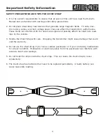 Preview for 4 page of Cardio Zone E-CZ500 Owner'S Manual