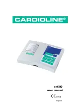 Cardioline AR 600 User Manual предпросмотр