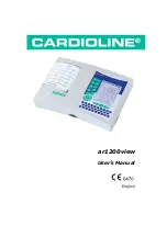 Cardioline ar1200view User Manual предпросмотр