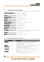 Preview for 35 page of Cardioline Walk200b User Manual