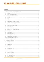 Preview for 3 page of Cardioline XR450R User Manual