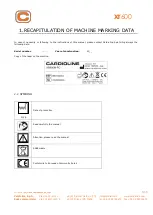 Preview for 6 page of Cardioline XR600 User Manual