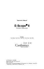 Cardionics 718-7700 Operator'S Manual предпросмотр