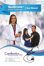 Preview for 1 page of Cardionics SimScope User Manual