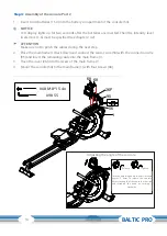 Preview for 14 page of CARDIOSTRONG Baltic Pro Assembly And Operating Instructions Manual