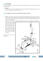 Preview for 14 page of CARDIOSTRONG BX40 Assembly And Operating Instructions Manual