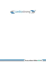 Preview for 40 page of CARDIOSTRONG BX40 Assembly And Operating Instructions Manual