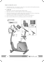 Предварительный просмотр 18 страницы CARDIOSTRONG BX70i Touch Assembly And Operating Instructions Manual