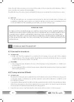 Preview for 36 page of CARDIOSTRONG BX70i Touch Assembly And Operating Instructions Manual