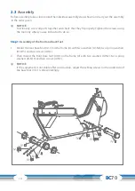 Предварительный просмотр 14 страницы CARDIOSTRONG CST-BC70-B-2 Assembly And Operating Instructions Manual