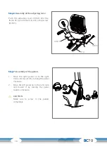 Предварительный просмотр 18 страницы CARDIOSTRONG CST-BC70-B-2 Assembly And Operating Instructions Manual