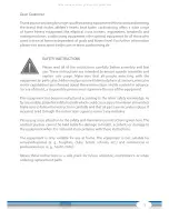 Preview for 3 page of CARDIOSTRONG CST-EX20 Assembly And Operating Instructions Manual