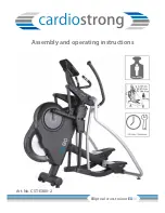 CARDIOSTRONG CST-EX80-2 Assembly And Operating Instructions Manual preview