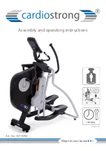 CARDIOSTRONG CST-EX9 Assembly And Operating Instructions Manual preview
