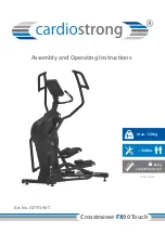 CARDIOSTRONG CST-FX90-T Assembly And Operating Instructions Manual preview