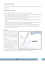 Preview for 23 page of CARDIOSTRONG CST-TR20-2 Assembly And Operating Instructions Manual