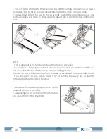 Предварительный просмотр 24 страницы CARDIOSTRONG CST-TX40E Assembly And Operating Instructions Manual