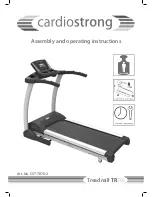 CARDIOSTRONG TR70i Assembly And Operating Instructions Manual preview