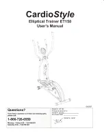 CardioStyle 84-0101-0 User Manual preview