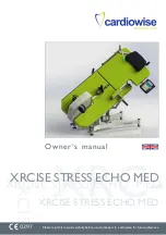 cardiowise XRCISE STRESS ECHO MED Owner'S Manual предпросмотр