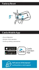 Preview for 11 page of Cardo Systems FREECOM 1 Plus Pocket Manual