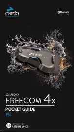 Предварительный просмотр 1 страницы Cardo Systems Freecom 4x Pocket Manual