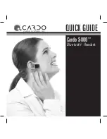 Preview for 1 page of Cardo Systems S-800 Quick Manual