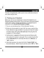 Preview for 4 page of Cardo Systems S-800 Quick Manual
