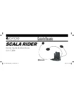 Предварительный просмотр 25 страницы Cardo Systems Scaala Rider User Manual