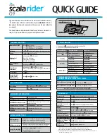 Cardo Systems Scala Rider G9 Quick Manual preview