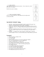 Preview for 9 page of CARE FITNESS TRAMPOLINE 1.0M Manual