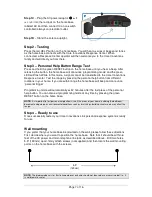 Preview for 7 page of Care Innovations Intel-GE Personal Response System Installation And User Manual