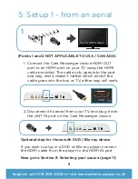 Preview for 8 page of Care Messenger DVB-OTT-STB Installation & Setup