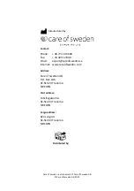 Preview for 16 page of Care of Sweden Curera 2022-06-09 Instructions For Use Manual