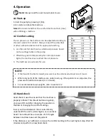 Предварительный просмотр 9 страницы Care of Sweden CuroCell 4 User Manual