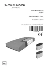 Care of Sweden CuroCell A4 Cirrus Instructions For Use Manual preview