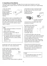 Предварительный просмотр 6 страницы Care of Sweden CuroCell A4 Cirrus Instructions For Use Manual