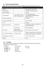 Предварительный просмотр 22 страницы Care of Sweden CuroCell A4 Cirrus Instructions For Use Manual