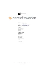 Предварительный просмотр 24 страницы Care of Sweden CuroCell IQ Cirrus Instructions For Use Manual