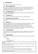 Предварительный просмотр 4 страницы Care of Sweden CuroCell S.A.M. PRO Instructions For Use Manual